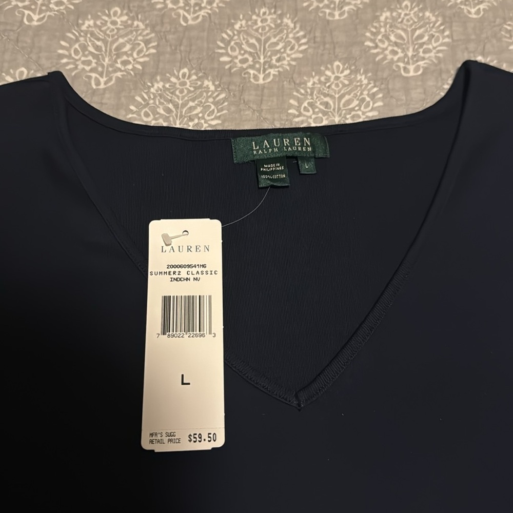 Polo Ralph Lauren Tank Top w/ Lace Accents - Picture 3 of 3